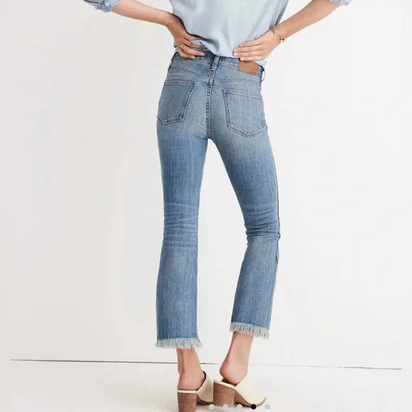 Madewell Cali Demi-Boot Blue Jeans Women’s Size: 29 - Picture 2 of 16